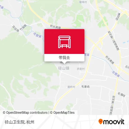 径山卫生院地图