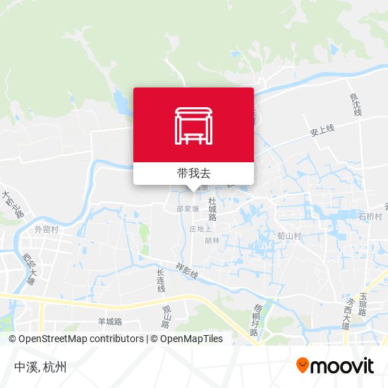 中溪地图