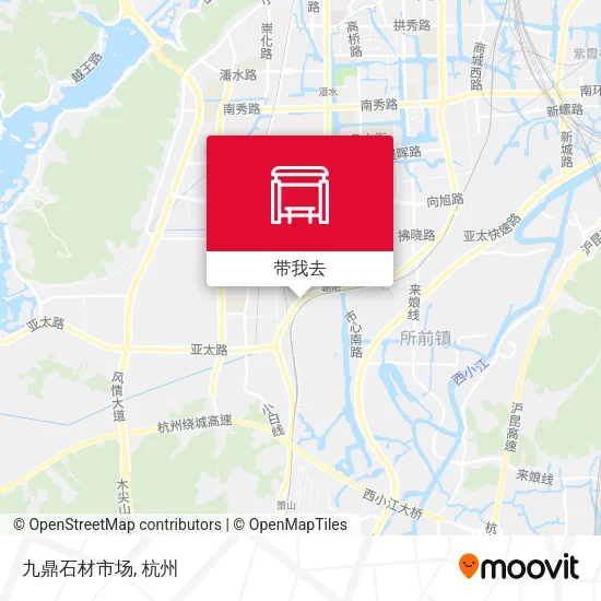 九鼎石材市场地图