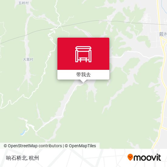 响石桥北地图