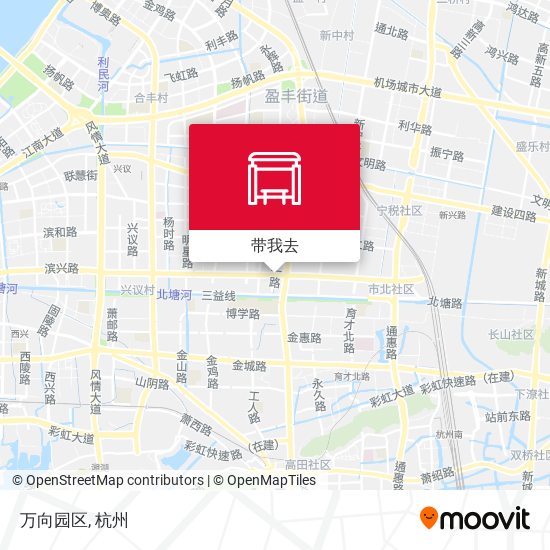万向园区地图