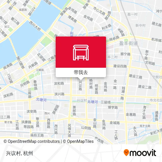 兴议村地图