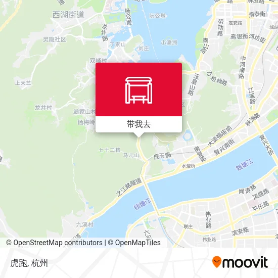 虎跑地图