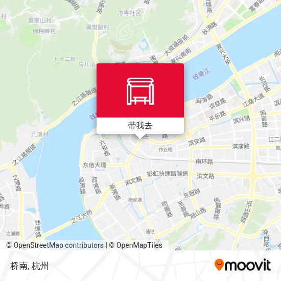 桥南地图