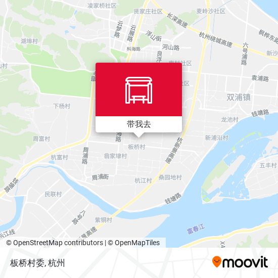 板桥村委地图