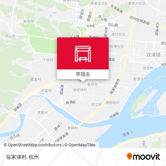 翁家埭村地图