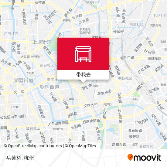 岳帅桥地图