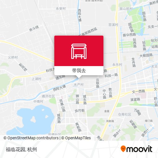 福临花园地图