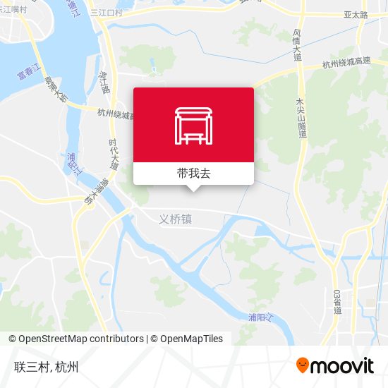 联三村地图