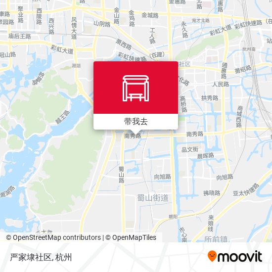 严家埭社区地图