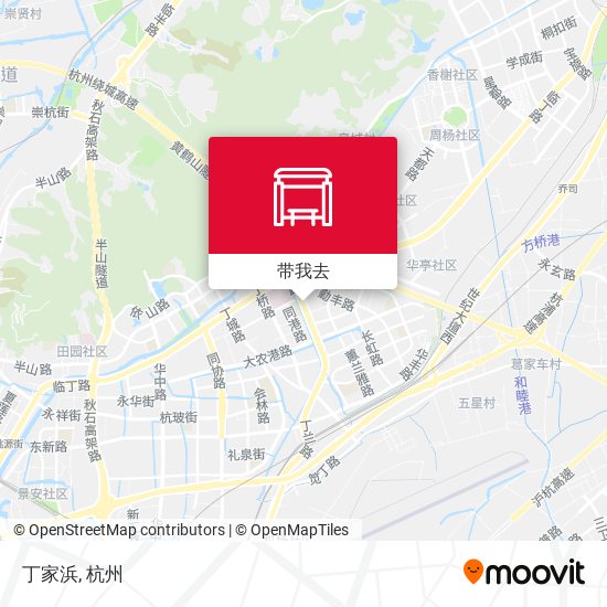 丁家浜地图