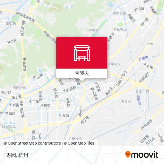 枣园地图