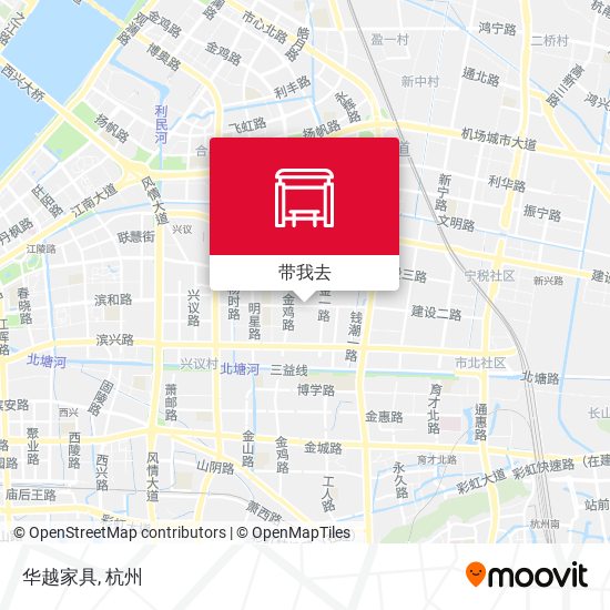 华越家具地图