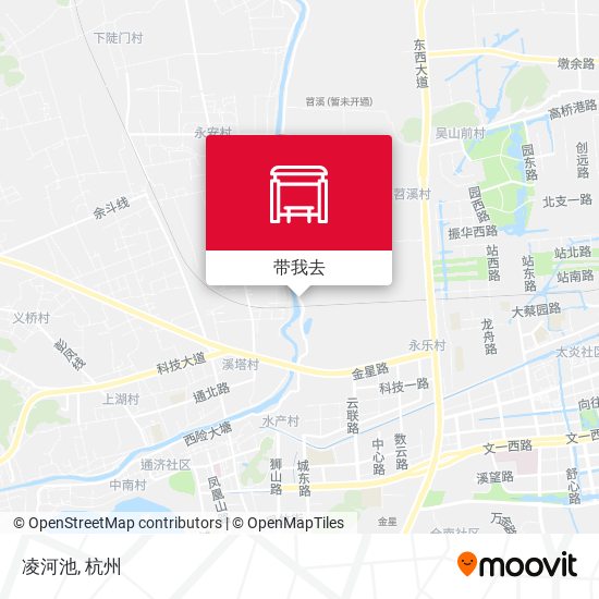 凌河池地图