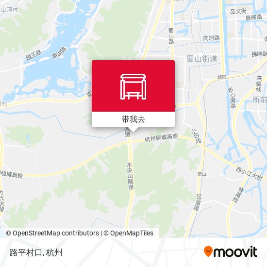 路平村口地图