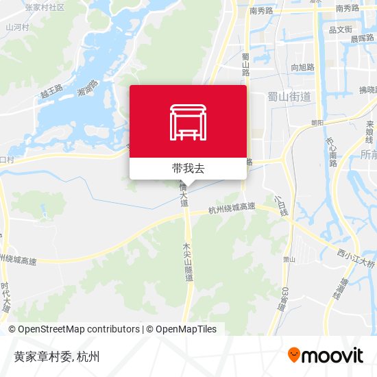 黄家章村委地图