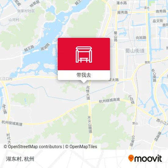 湖东村地图