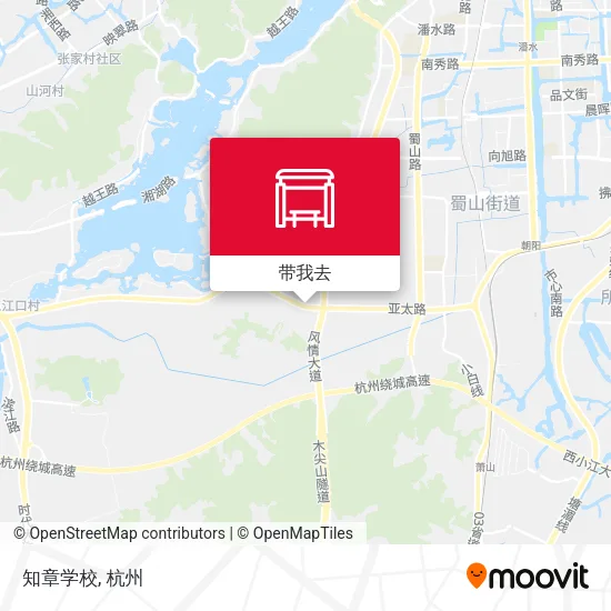 知章学校地图