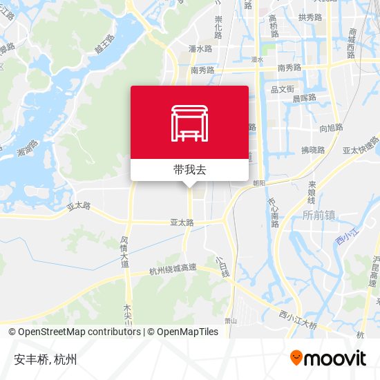 安丰桥地图