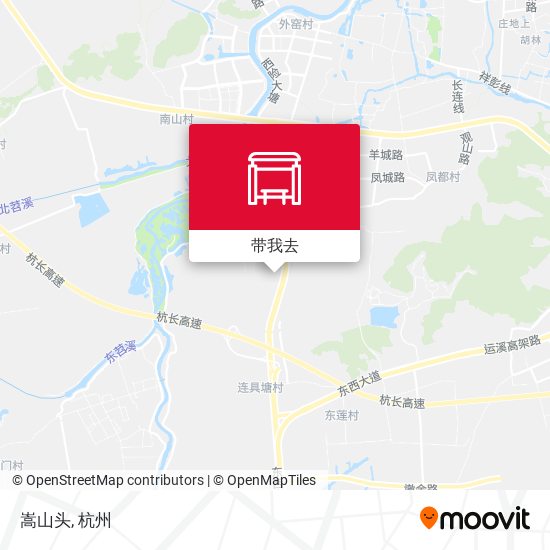 嵩山头地图