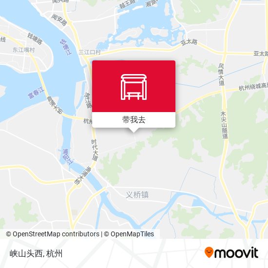 峡山头西地图