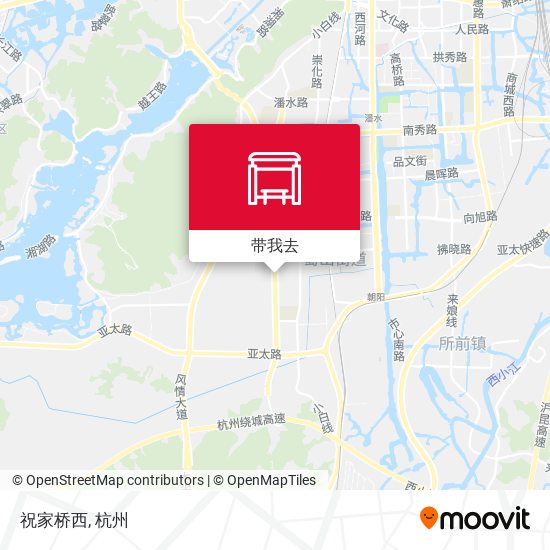 祝家桥西地图