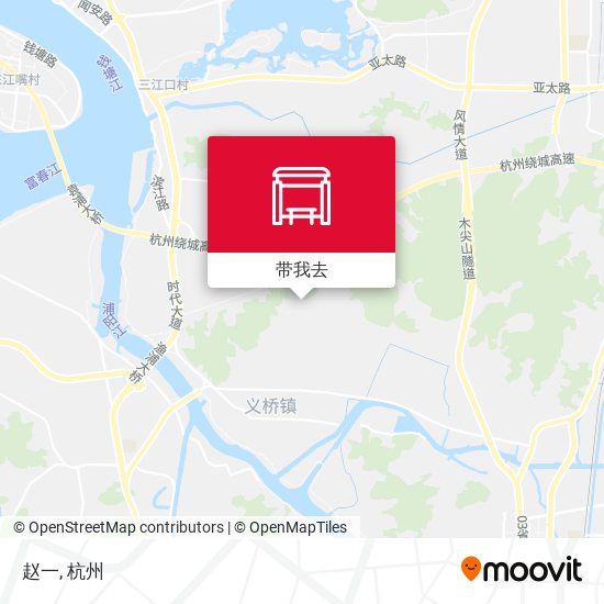 赵一地图