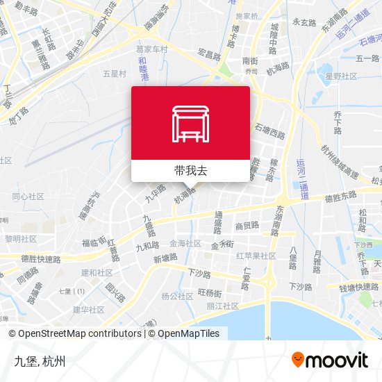 九堡地图