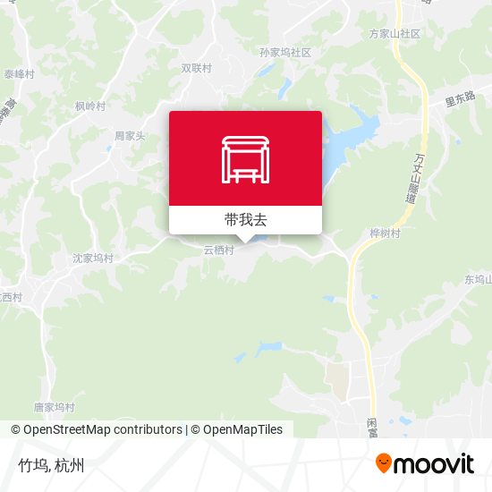 竹坞地图