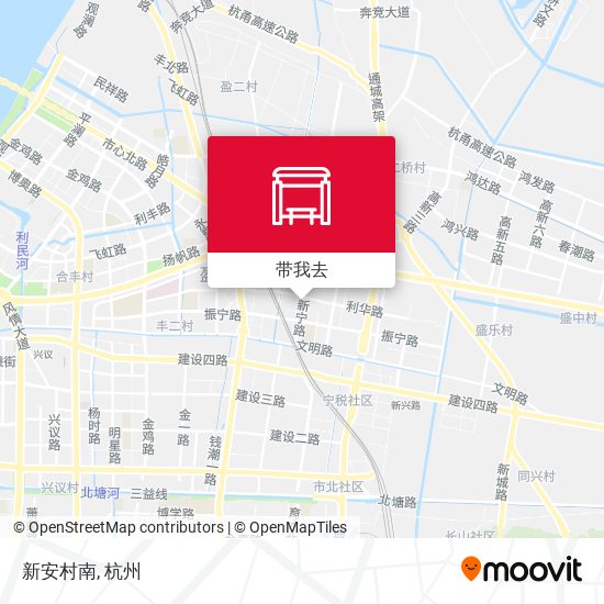 新安村南地图