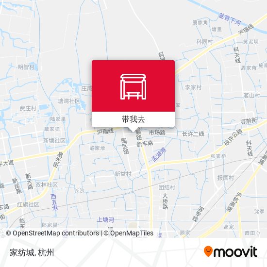 家纺城地图