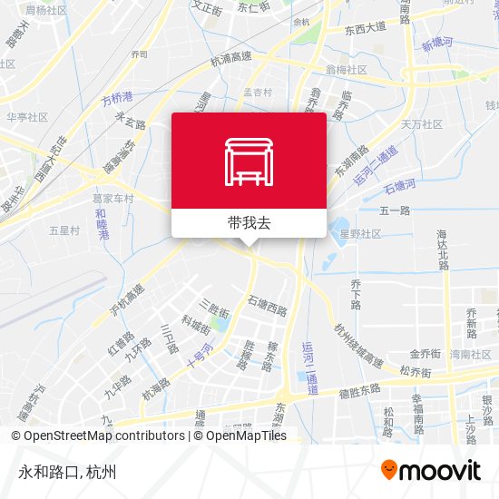 永和路口地图