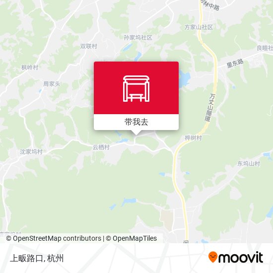 上畈路口地图