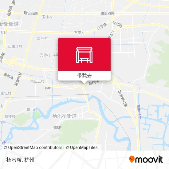 杨汛桥地图