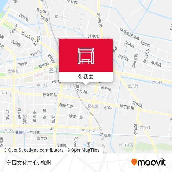 宁围文化中心地图