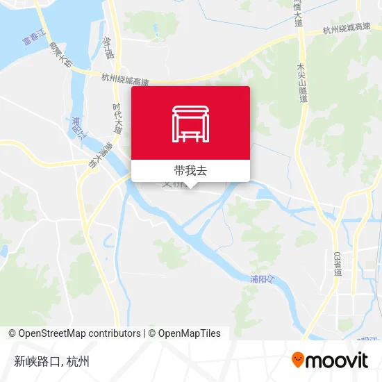 新峡路口地图