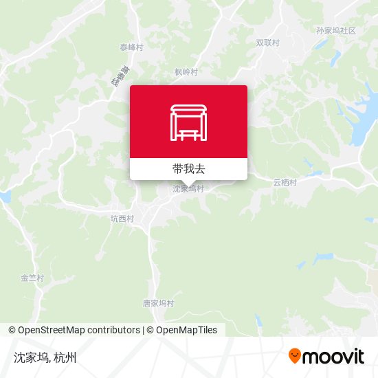 沈家坞地图