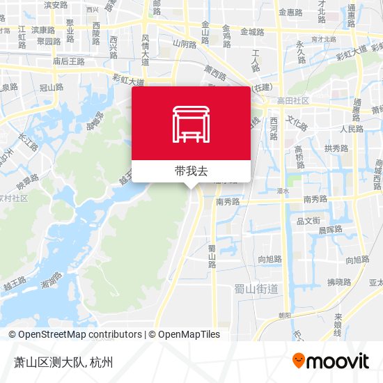 萧山区测大队地图