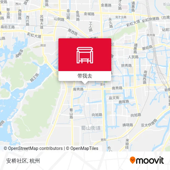 安桥社区地图