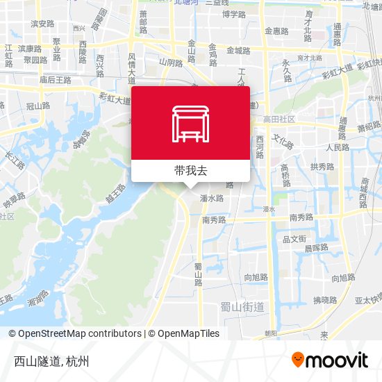 西山隧道地图