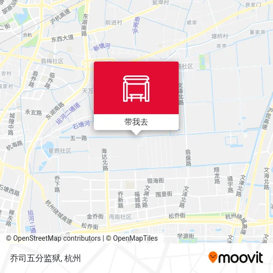 乔司五分监狱地图