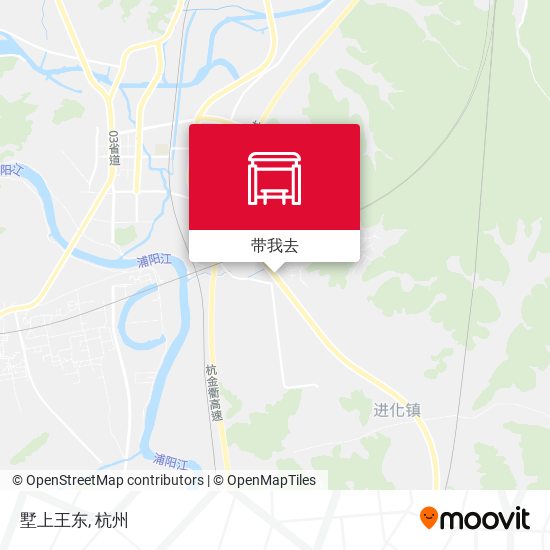 墅上王东地图