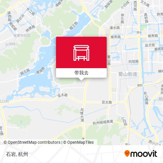 石岩地图