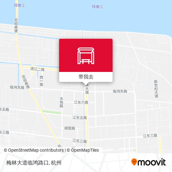 梅林大道临鸿路口地图