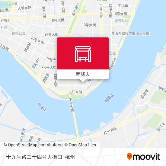 十九号路二十四号大街口地图