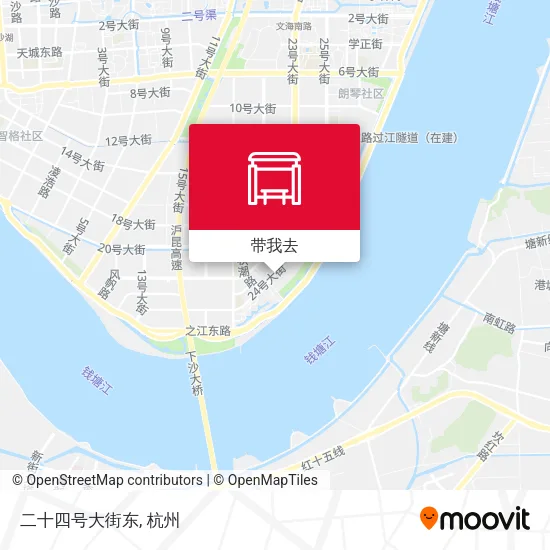 二十四号大街东地图