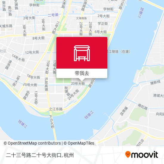 二十三号路二十号大街口地图