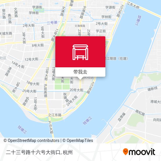 二十三号路十六号大街口地图