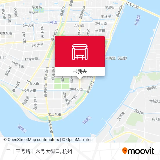二十三号路十六号大街口地图