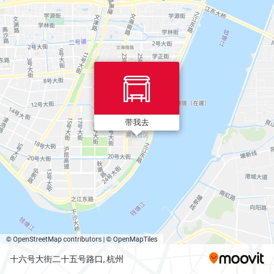 十六号大街二十五号路口地图